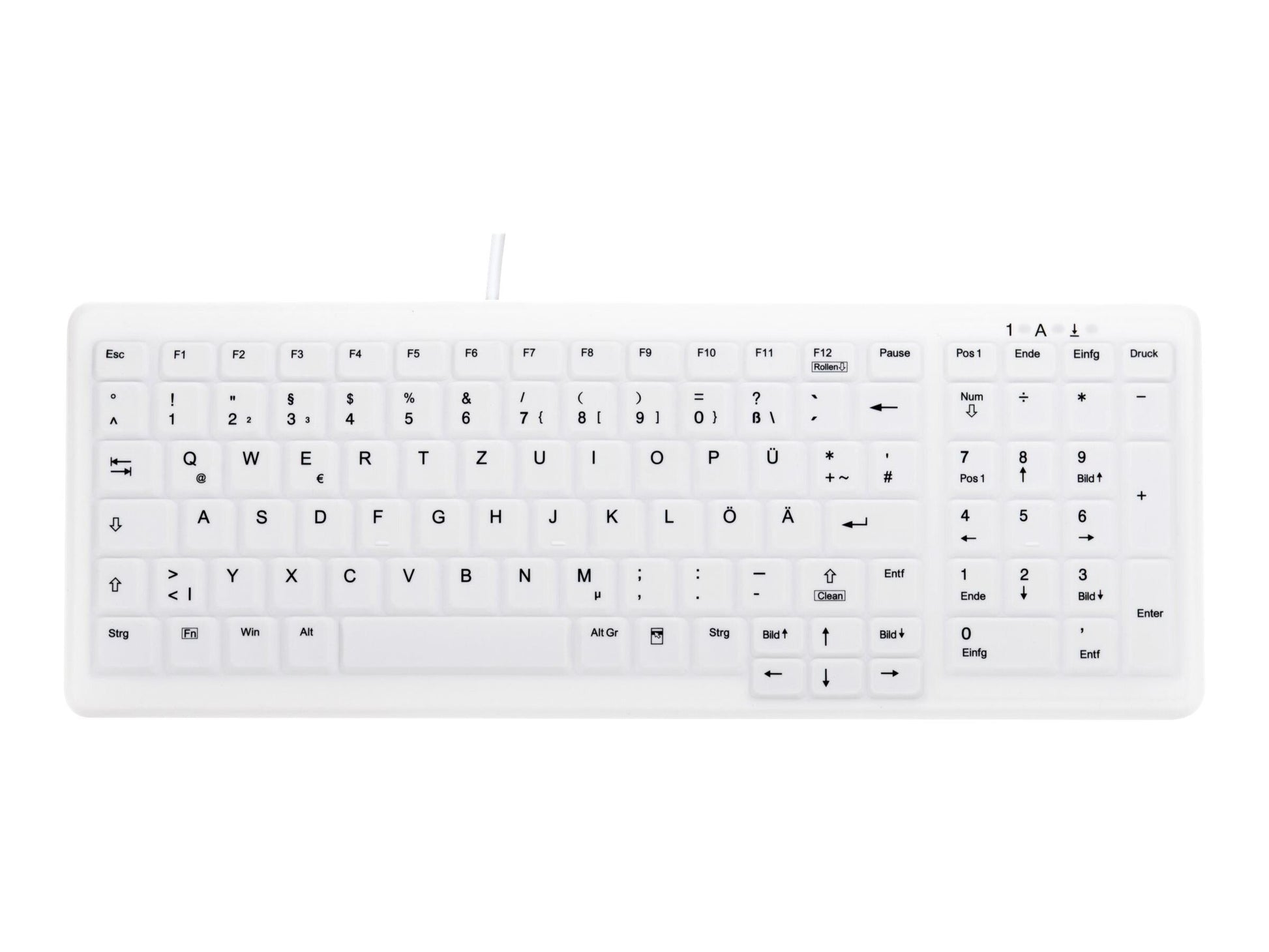 Cherry Active Key MTA AK-C7000 Corded DE-Layout Λευκό