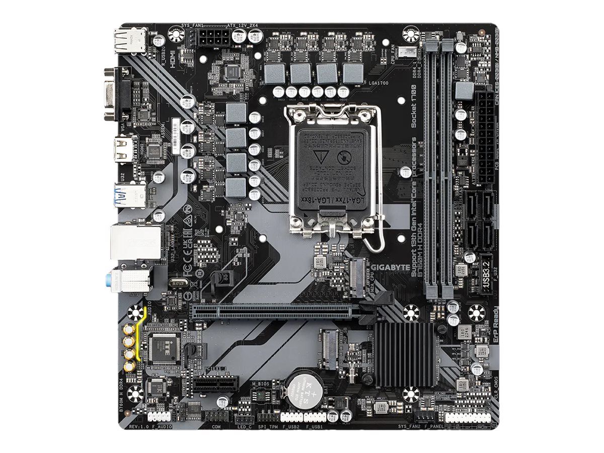 Gigabyte B760M H DDR4 Motherboard