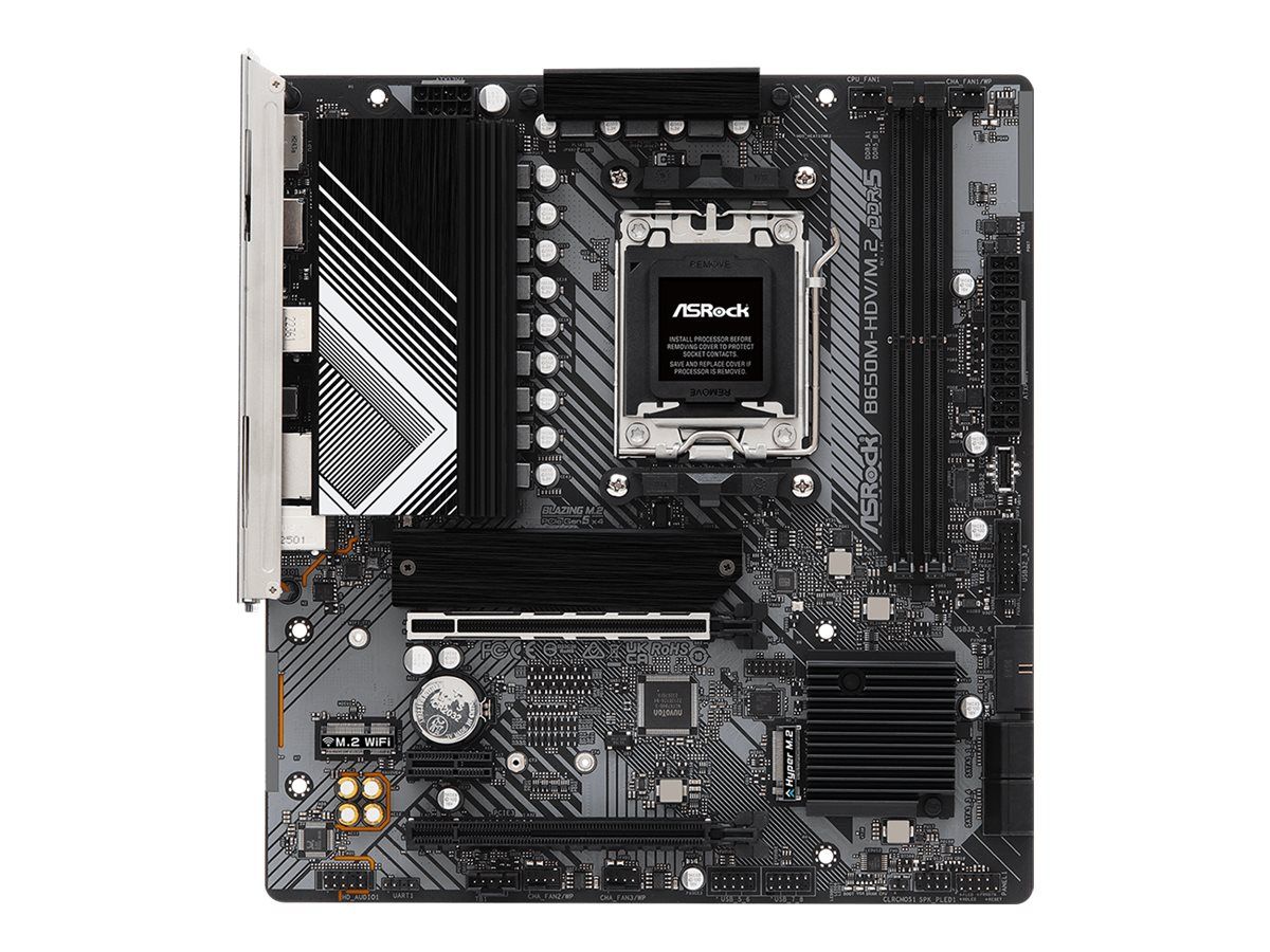 ASRock B650M HDV/M.2 AM5 mATX HDMI/DP DDR5 Motherboard