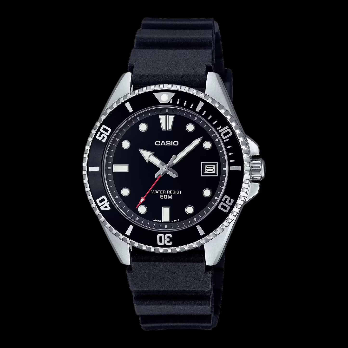 Watch Casio Man MDV-10-1A1VDF (38,5MM) Black