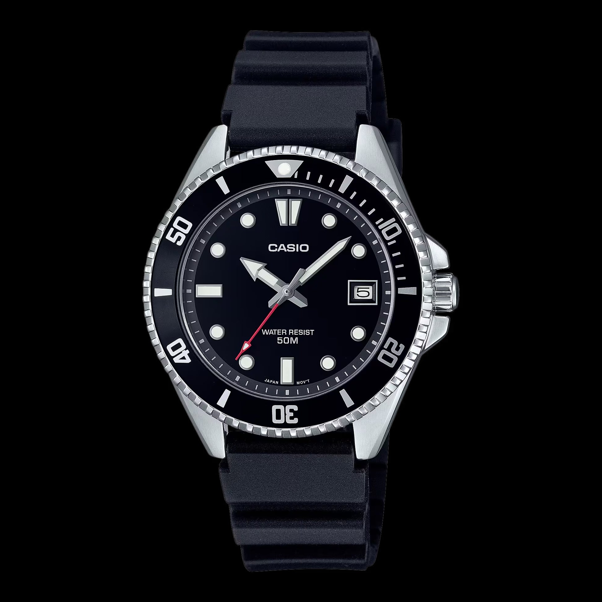 Watch Casio Man MDV-10-1A1VDF (38,5MM) Black