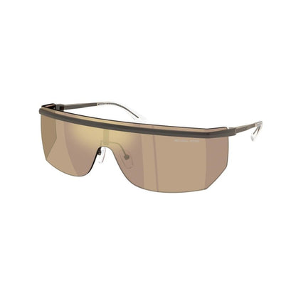 Michael Kors Men's Sunglasses MK1169-10027P with Metal Frame, Grey, Lens/Bridge/Temple Sizes 145/00/115 mm