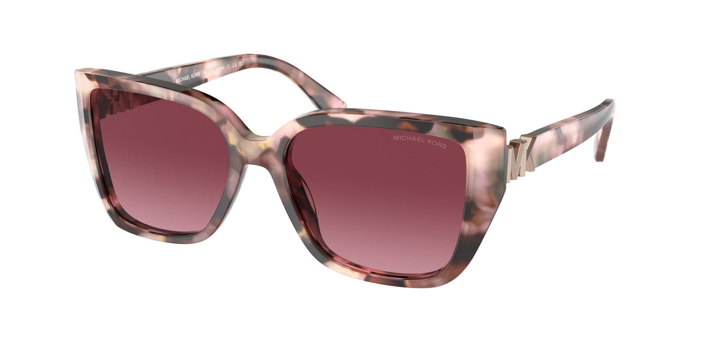 Michael Kors Women's Sunglasses MK2199-39468H with Multicolored Acetate Frame, Lens/Bridge/Temple Dimensions 55/17/135 mm, Category 3 UV Protection