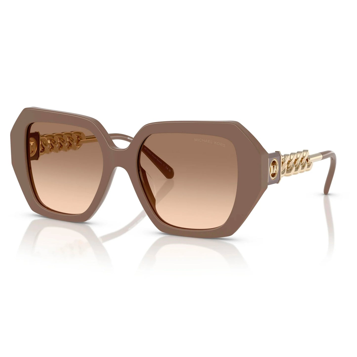 Michael Kors Women's Sunglasses MK2232U 54-18-140 mm Brown Acetate Frame