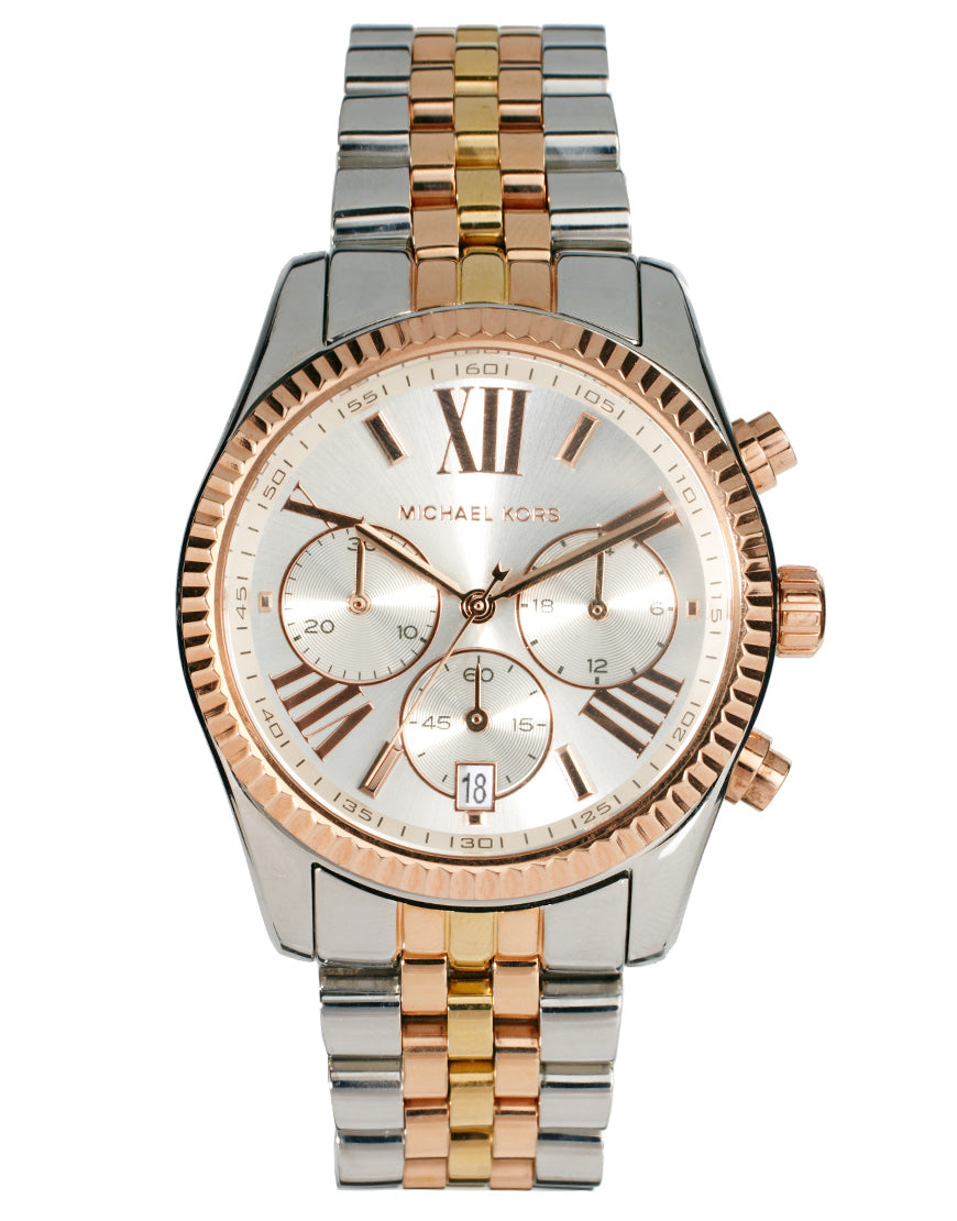 Watch Michael Kors Woman MK5735 (39MM) Silver And Rose Gold