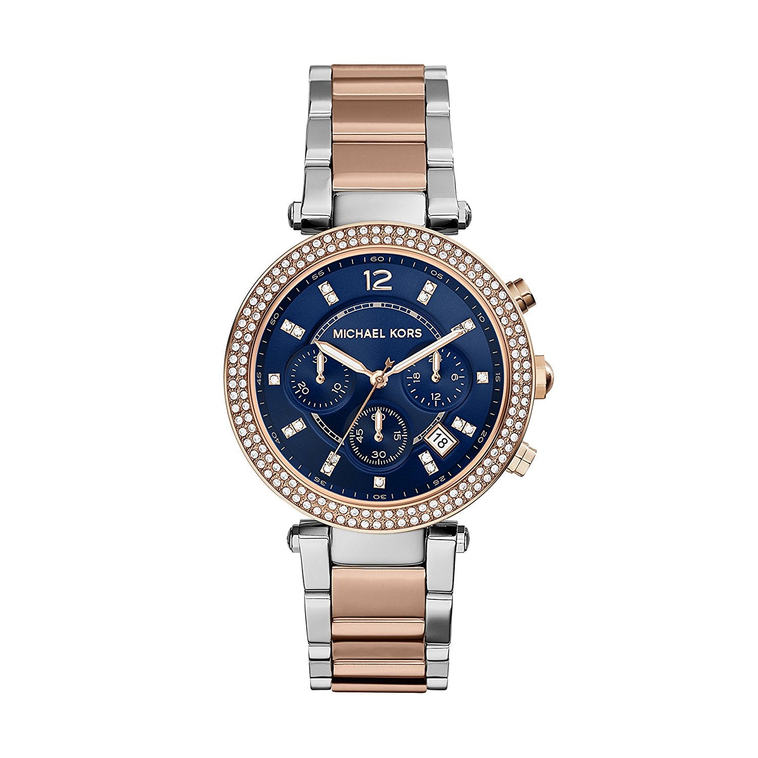 Watch Michael Kors Woman MK6141 (39MM) Silver-Prose Gold