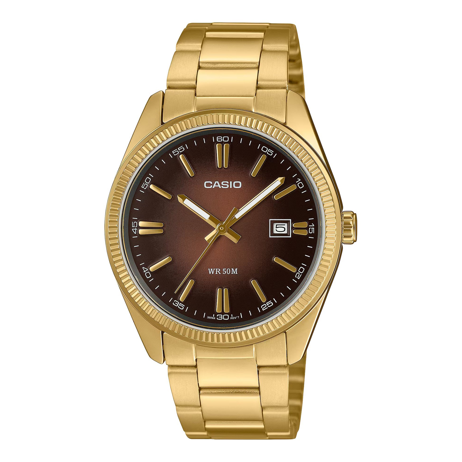 Watch Casio Man MTP1302PGC5AV (44MM) Golden