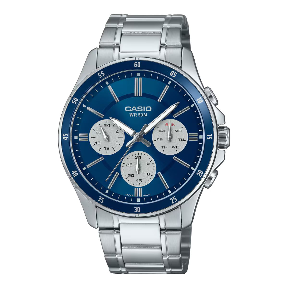 Watch Casio Man MTP1374D2A3VD (47MM) Grey