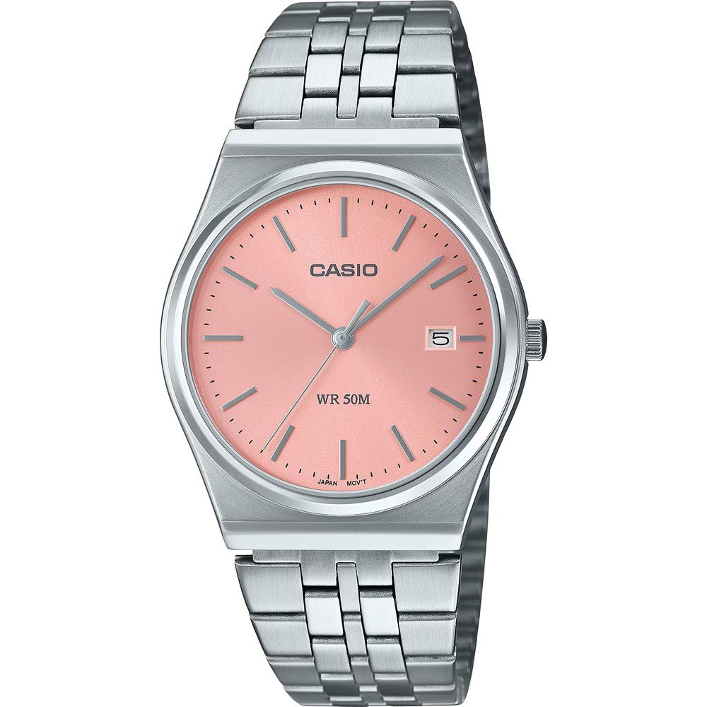 Watch Casio Women MTPB145D4AVEF (38,5MM) Silver