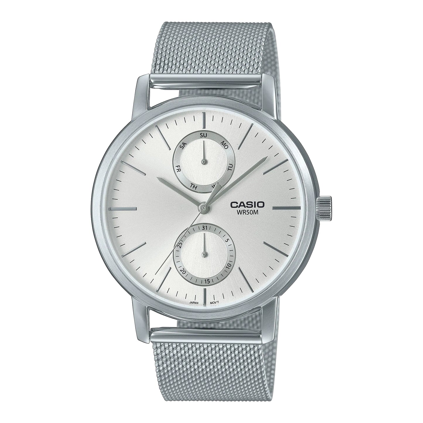 Watch Casio Unisex MTPB310M7AVEF (49 × 41 × 10.2MM) Silver
