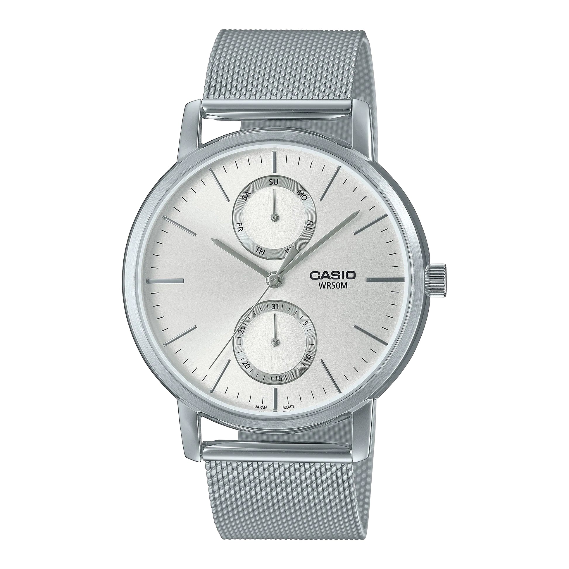 Watch Casio Unisex MTPB310M7AVEF (49 × 41 × 10.2MM) Silver
