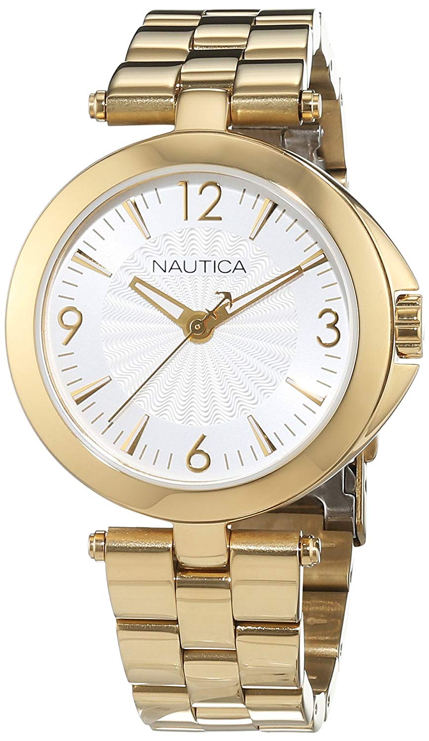 Watch Nautica Woman NAD14001L (35MM) Gold