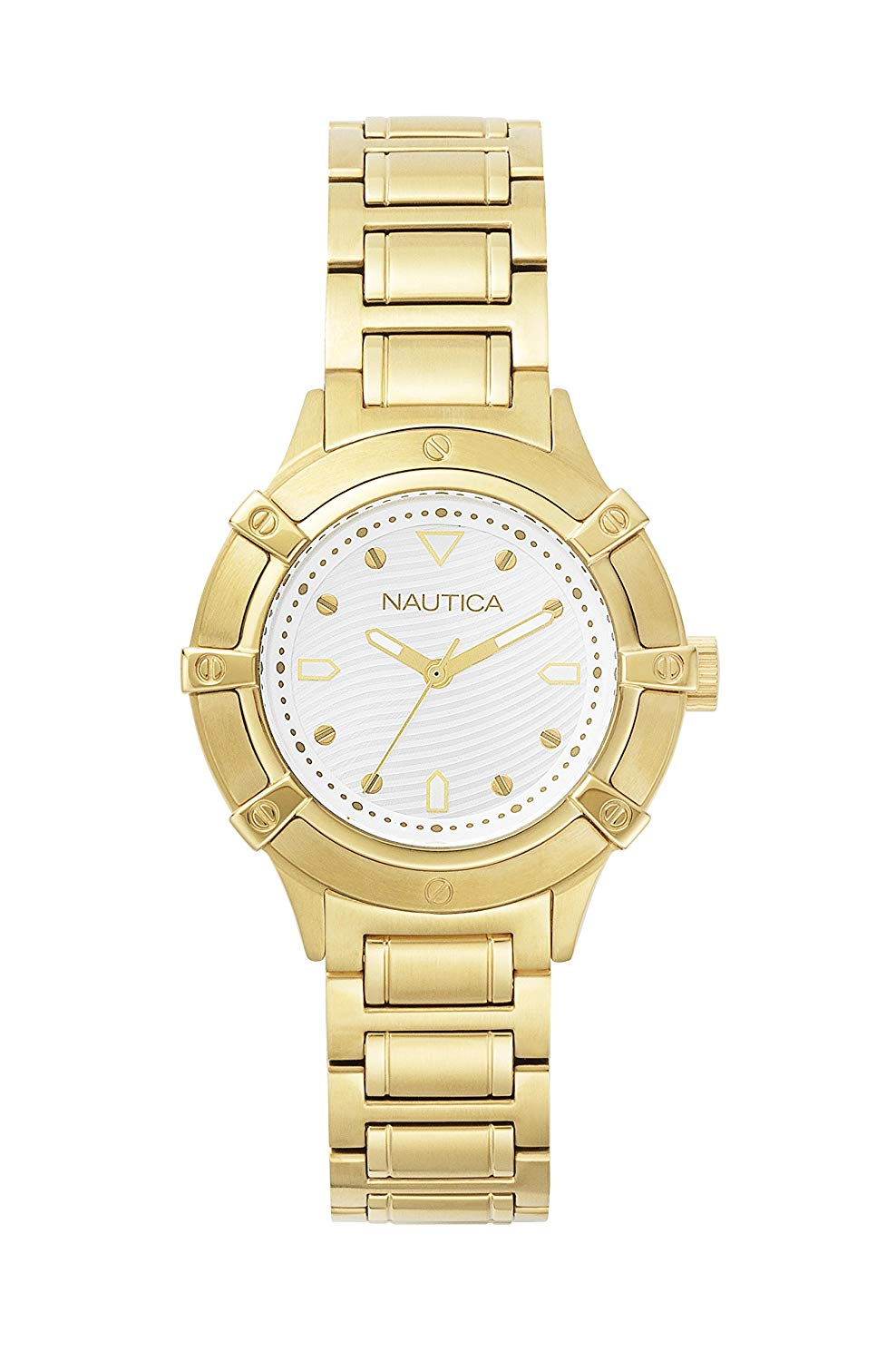 Watch Nautica Woman NAPCPR004 (36MM) Gold