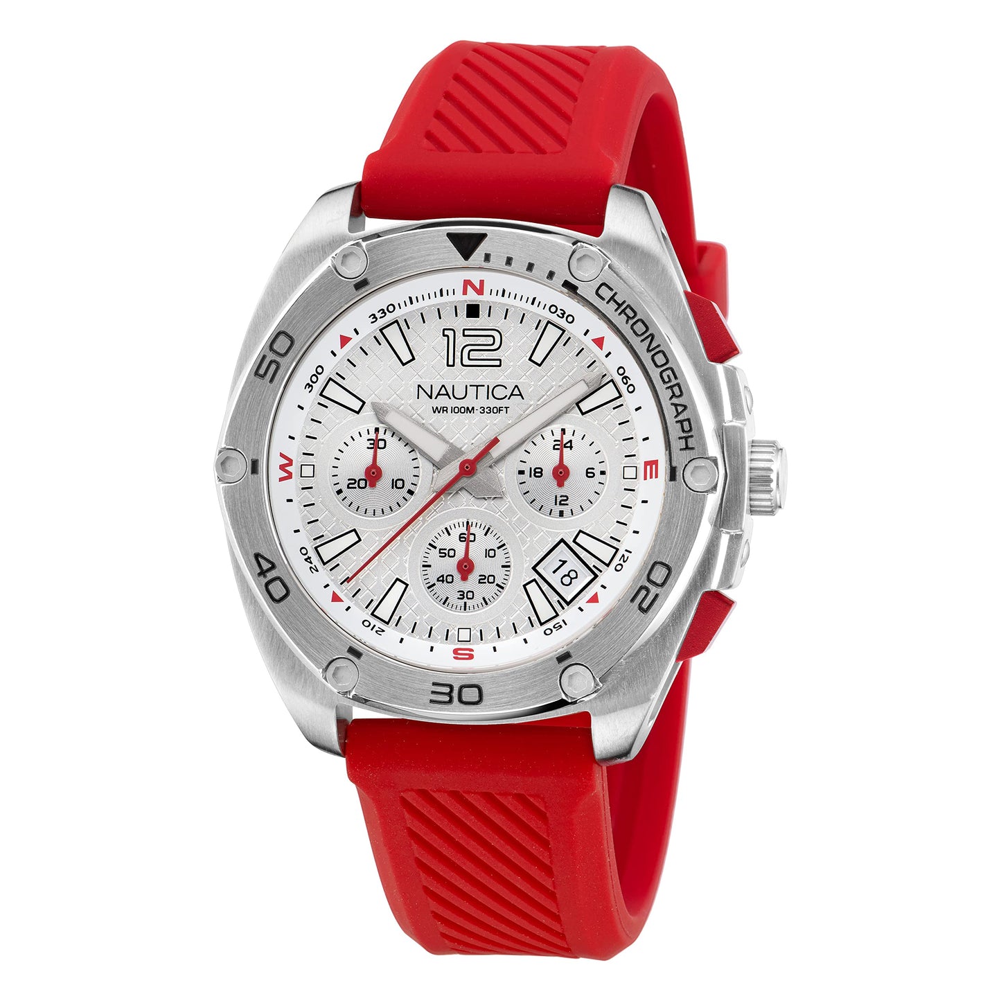 Watch Nautica Man NAPTCF205 (44MM) Red