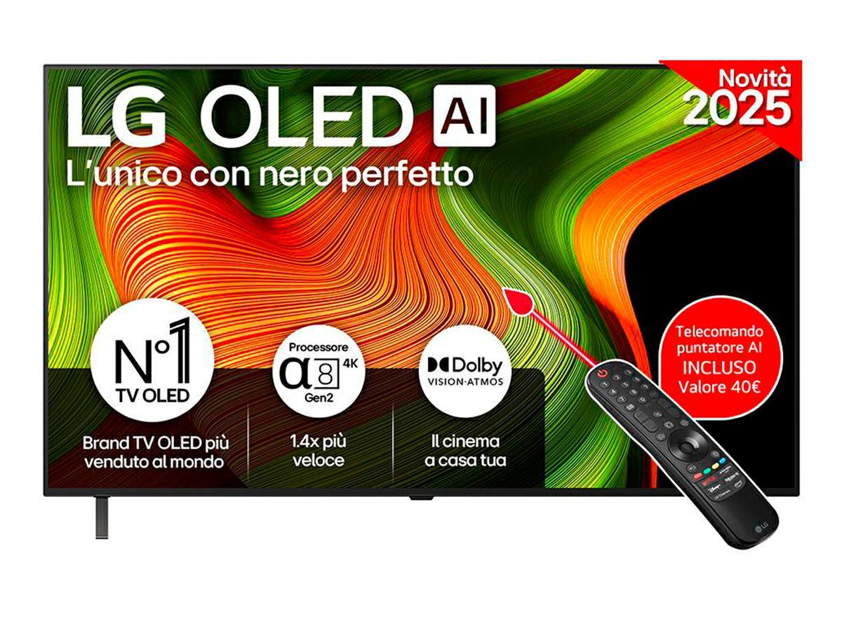 LG 55" OLED OLED55B56LA Ultra-HD 4K HDR Smart TV AI ITA