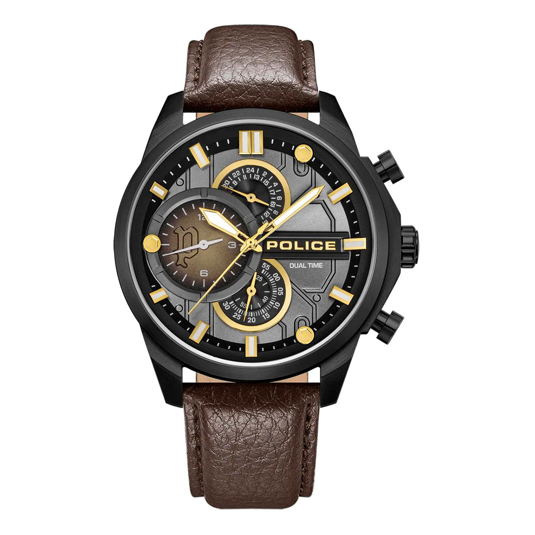 Watch Police Man PEWGF0039203M (44MM) Brown