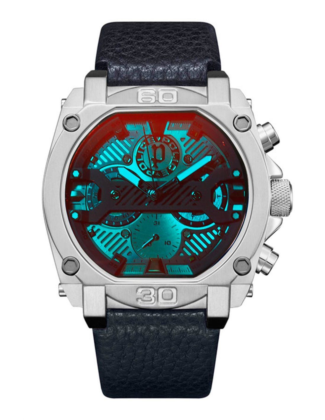 Watch Police Man PEWJF2226802 (45,4MM) Blue
