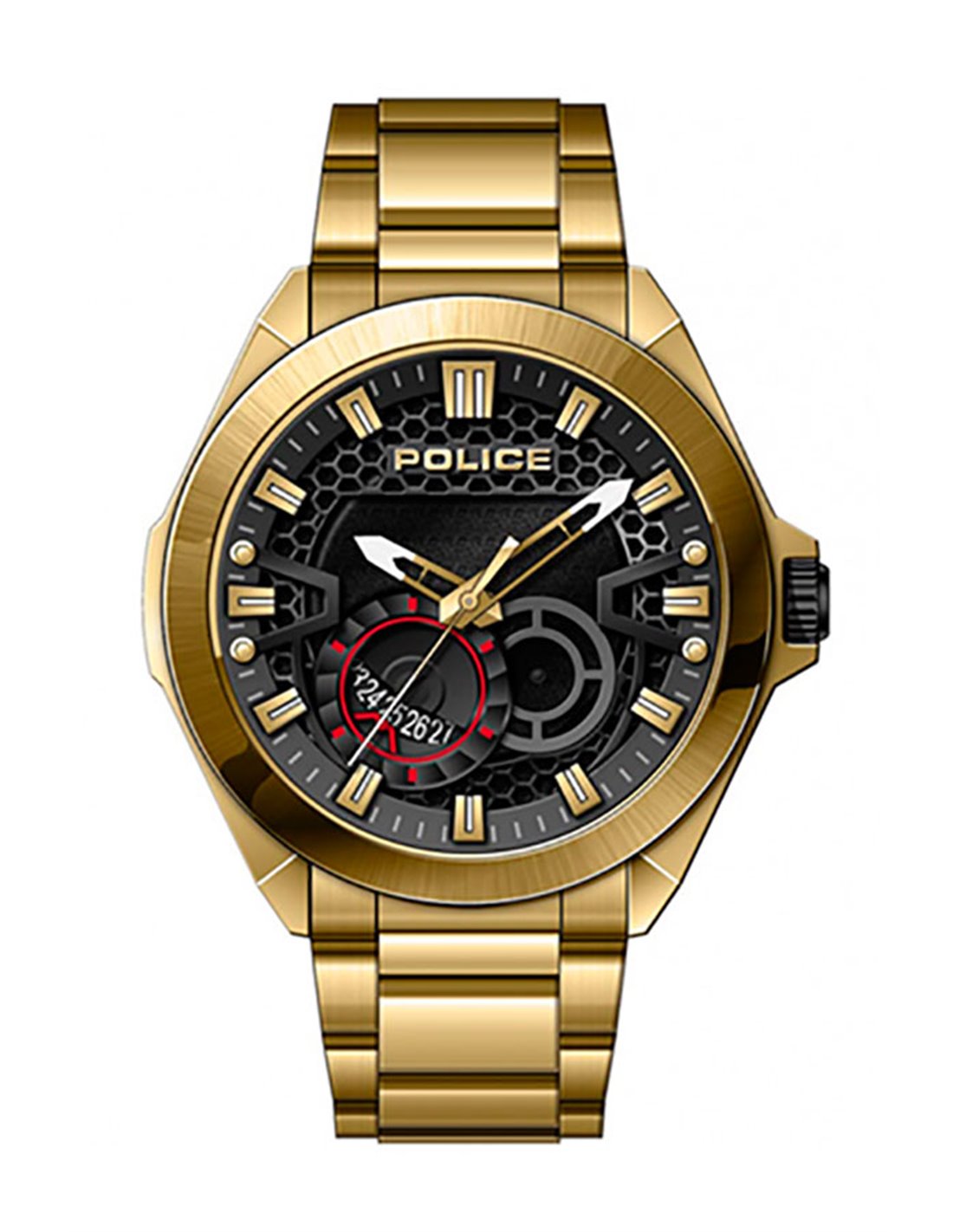 Watch Police Man PEWJH2110302 (50MM) Golden