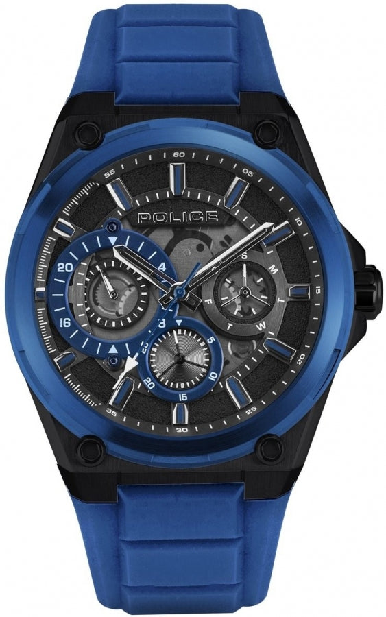 Watch Police Man PEWJQ2203240 (45MM) Blue