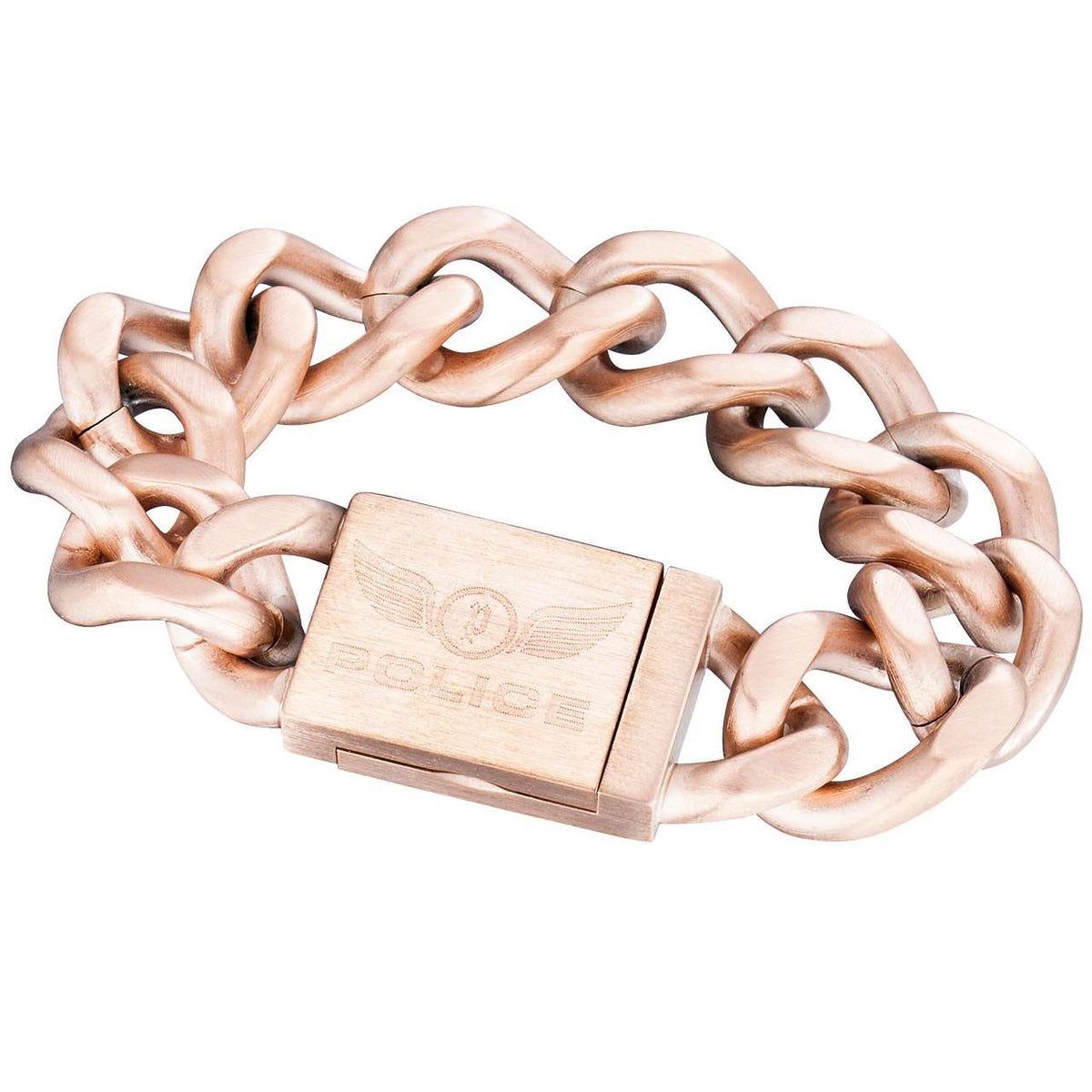 Bracelet Police Man PJ25016BSRG02 (21CM)