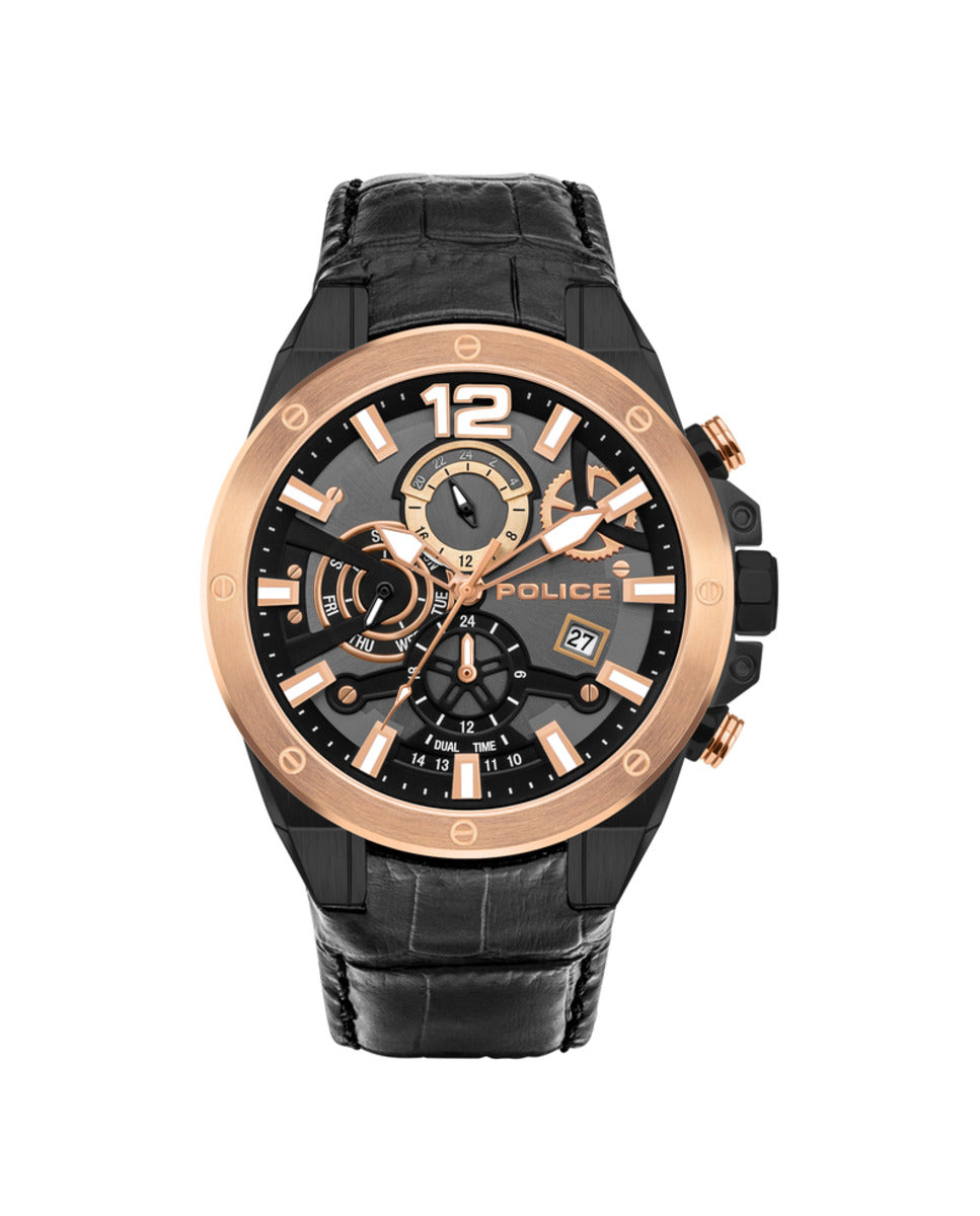 Watch Police Man PL15711JSBR61 (48MM) Black
