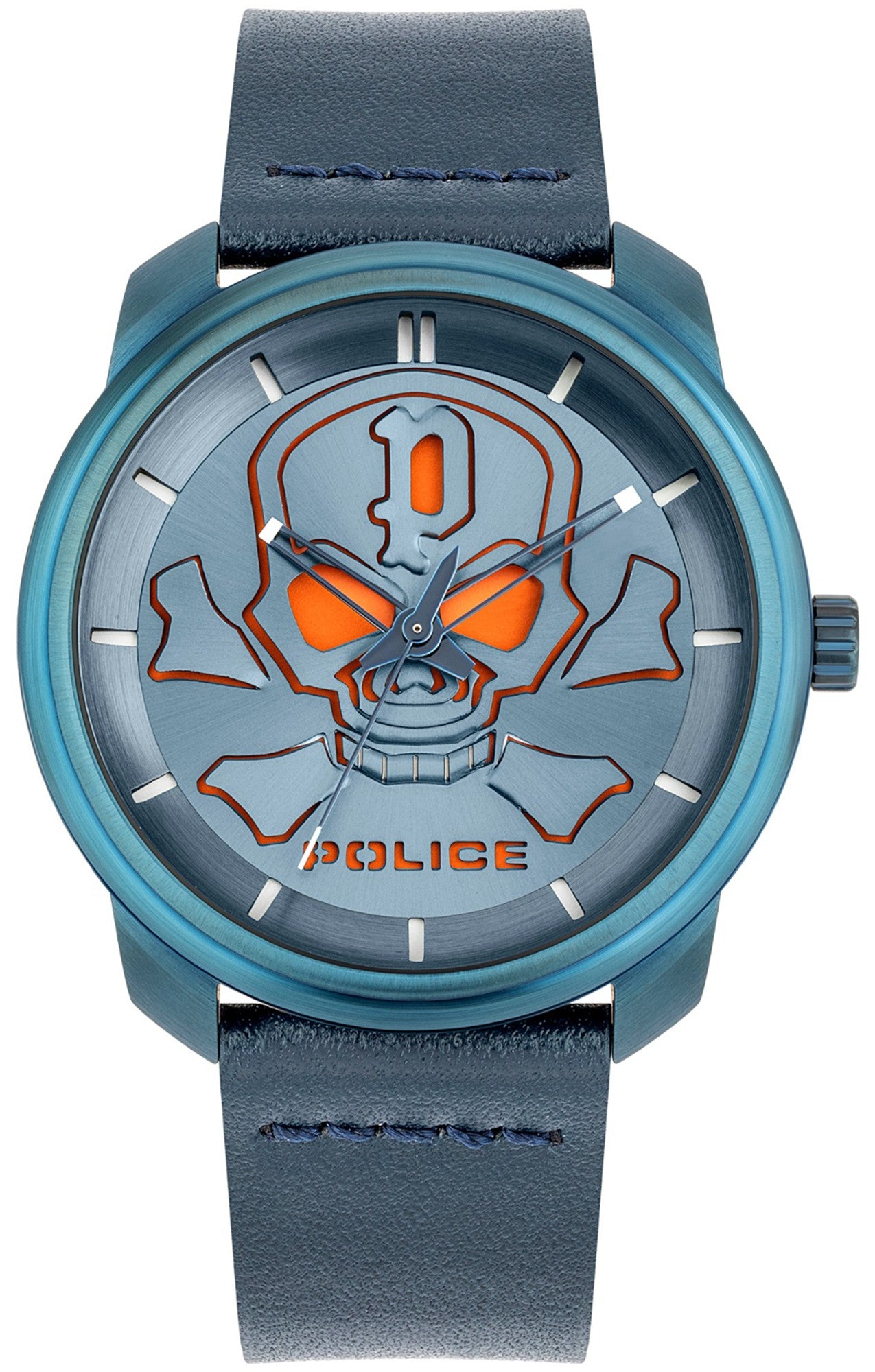 Watch Police Man PL15714JSBL03 (44MM) Blue