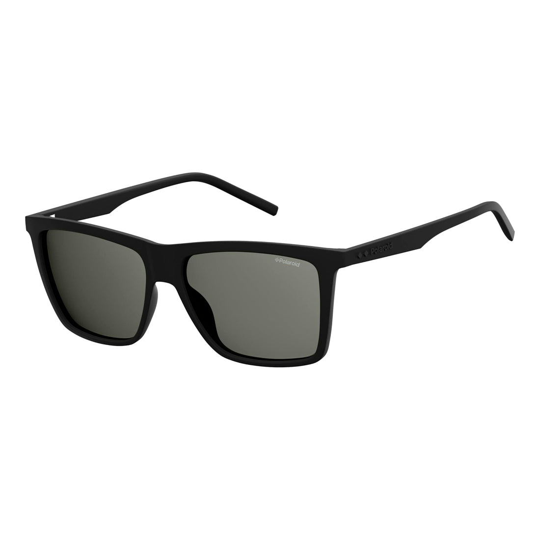Polaroid Men's Sunglasses Model PLD2050S807 with Polycarbonate Lenses, Black Frame, 55mm Lens Width, 15mm Bridge, 140mm Temples
