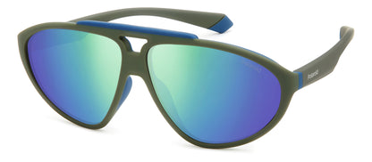 Polaroid Unisex Sunglasses PLD2151SDLDG2 with 62mm Lens, 17mm Bridge, and 140mm Temple Measurements