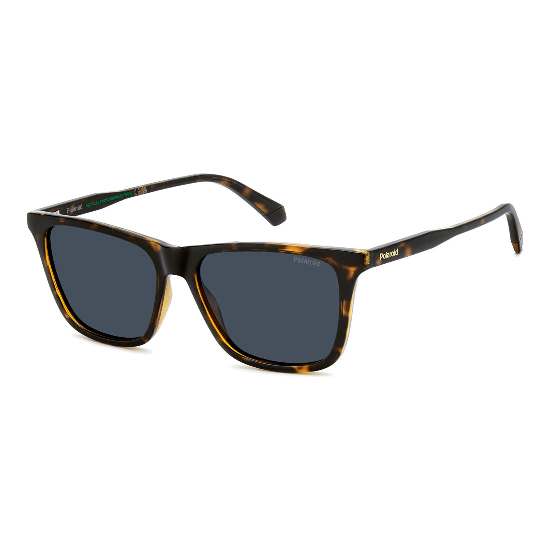 Polaroid Men's Sunglasses PLD4190S086 with Polycarbonate Lenses, Brown Frame, 56/16/145 mm