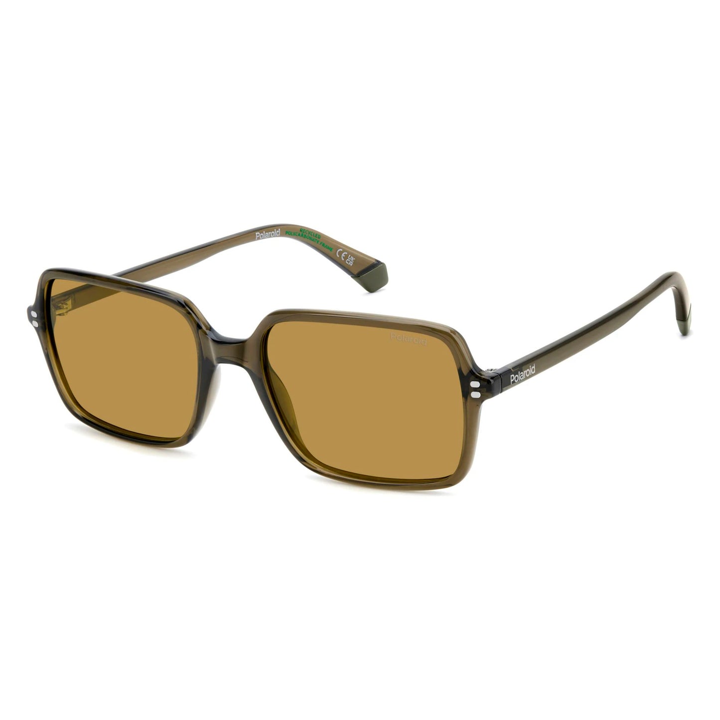 Polaroid Men's Sunglasses PLD6247S 56/18/145 mm (Lens/Bridge/Temple) Brown Polycarbonate Frames Polarized 100% UV400