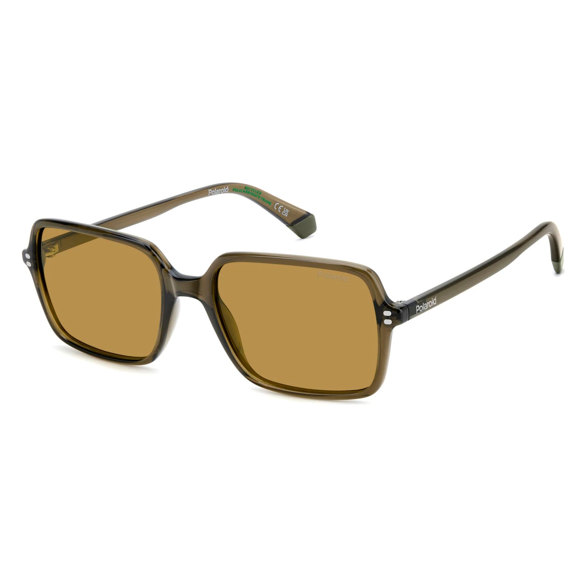 Polaroid Men's Sunglasses PLD6247S 56/18/145 mm (Lens/Bridge/Temple) Brown Polycarbonate Frames Polarized 100% UV400