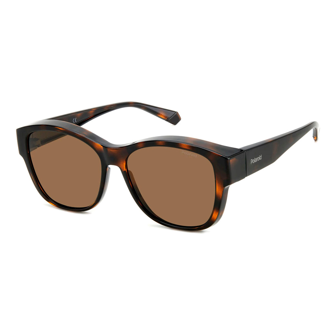 Polaroid Ancillaries Unisex Sunglasses PLD9019S086 with Polycarbonate Brown Lenses and Frame, Dimensions Adjustable via Lens/Bridge/Temple Measurement
