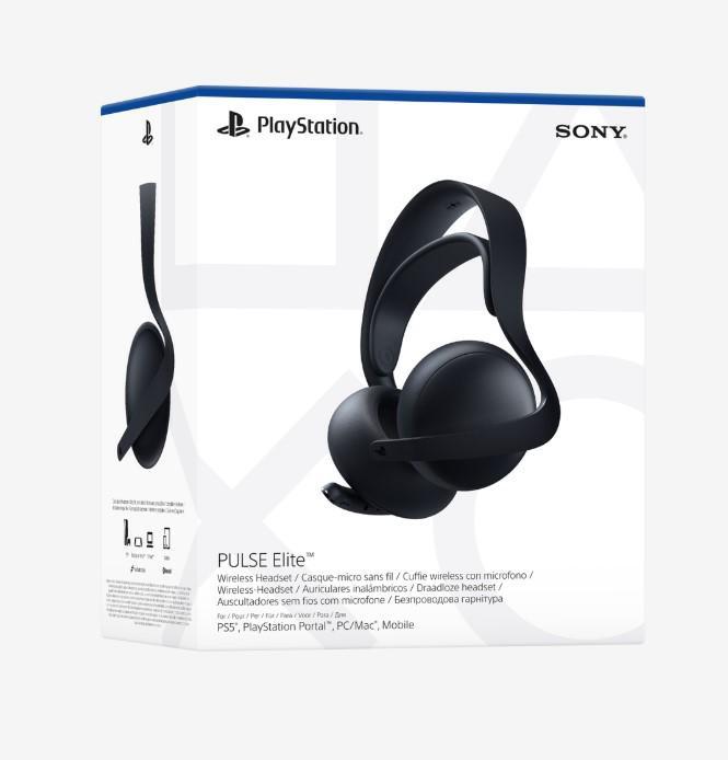 PS5 Ασύρματα Ακουστικά με Μικρόφωνο Pulse Elite Midnight Black