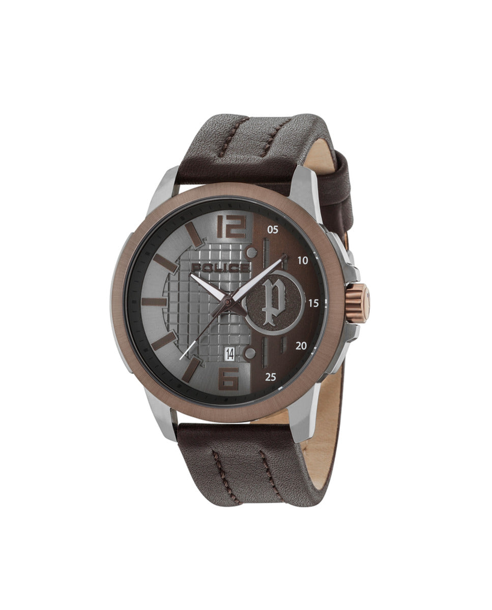 Watch Police Man R1451291003 (48MM) Brown