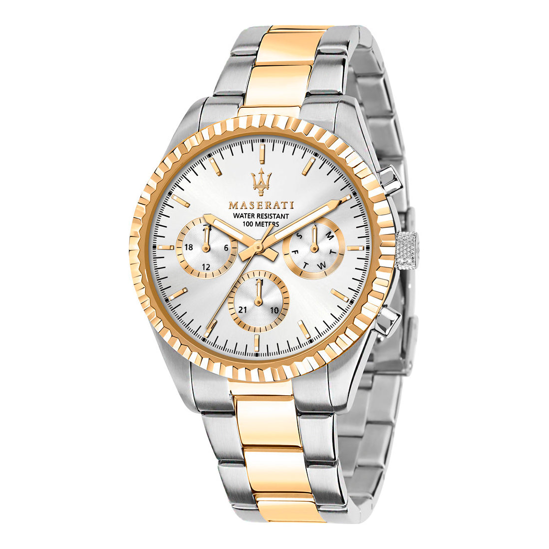 Maserati Men's Watch R8853100021 (43mm) Gold Plated
