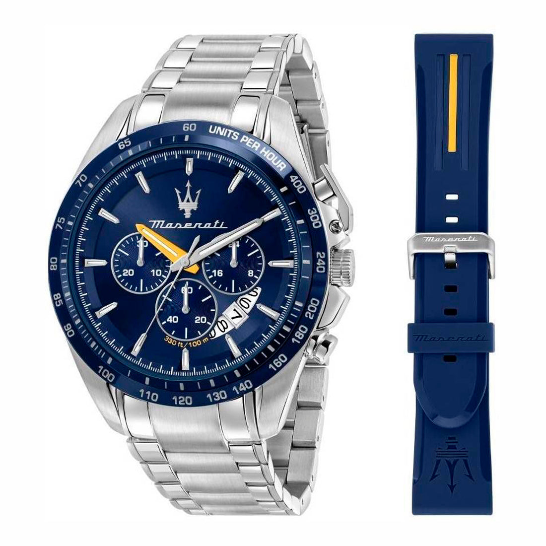 Quartz Maserati Men's Watch R8871612039 (45mm) Grey