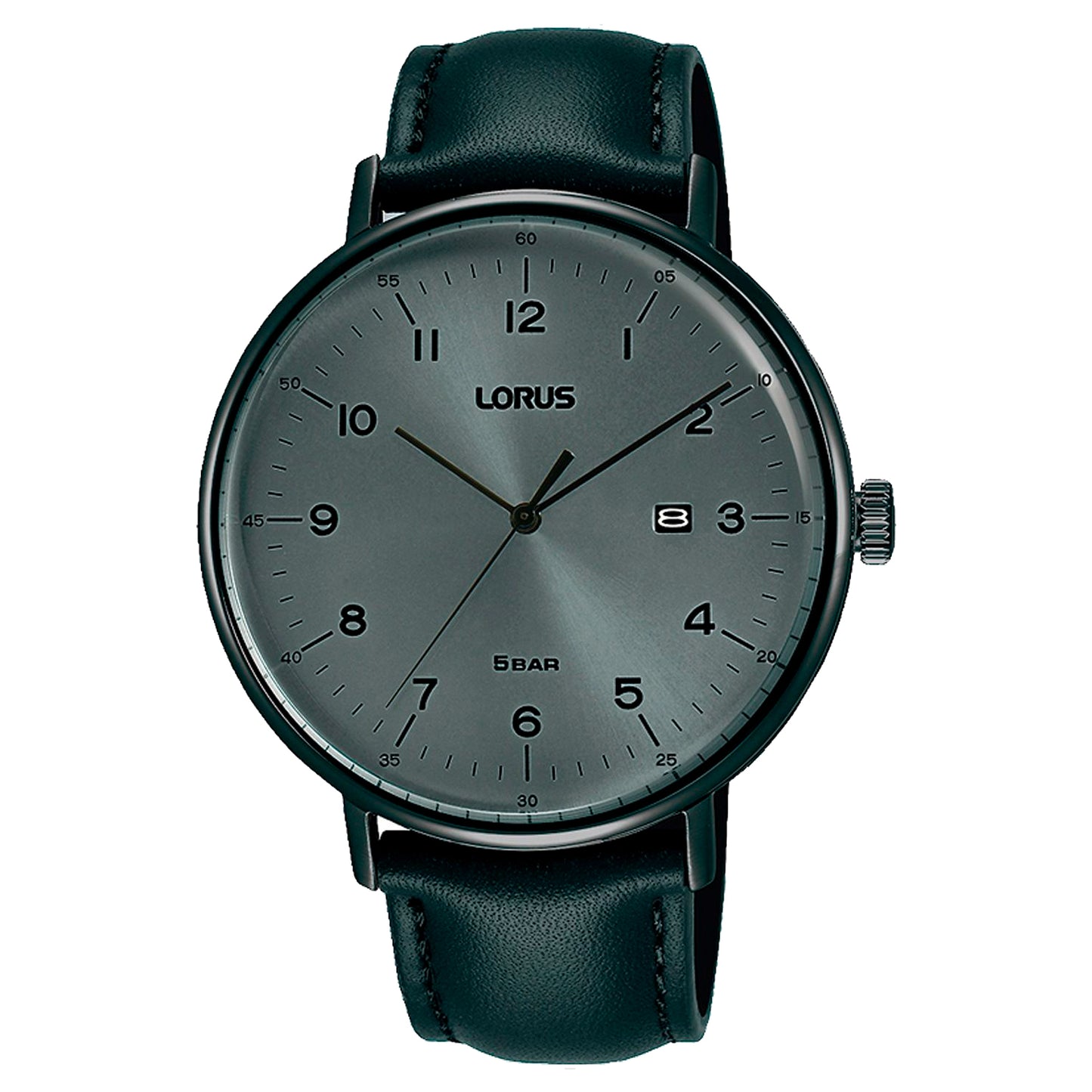 Lorus Men's Quartz Watch RH983MX9 (42MM) Black