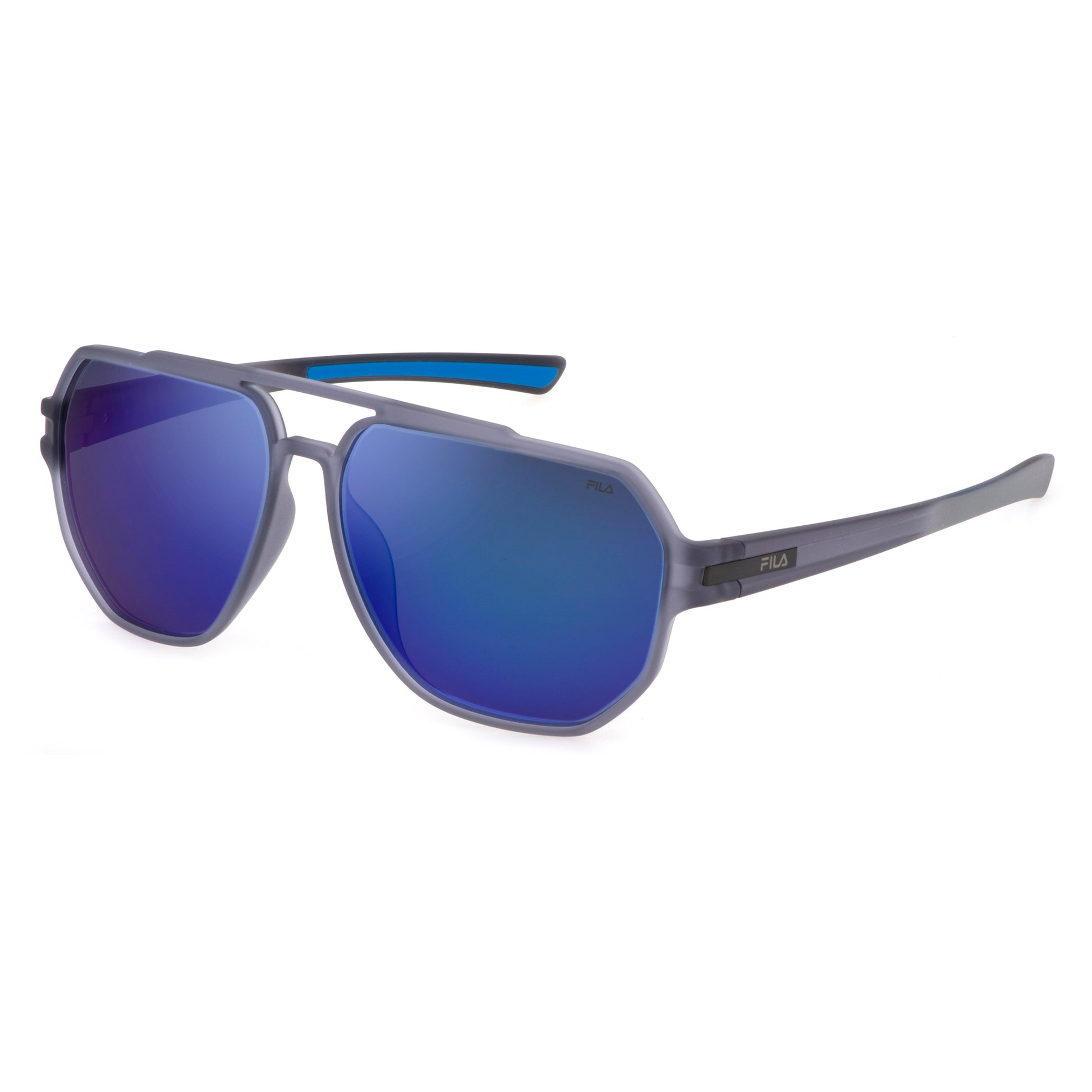 Fila Sunglasses for Men SFI301-607F6P with Lens/Bridge/Temple Dimensions 60/14/140 mm