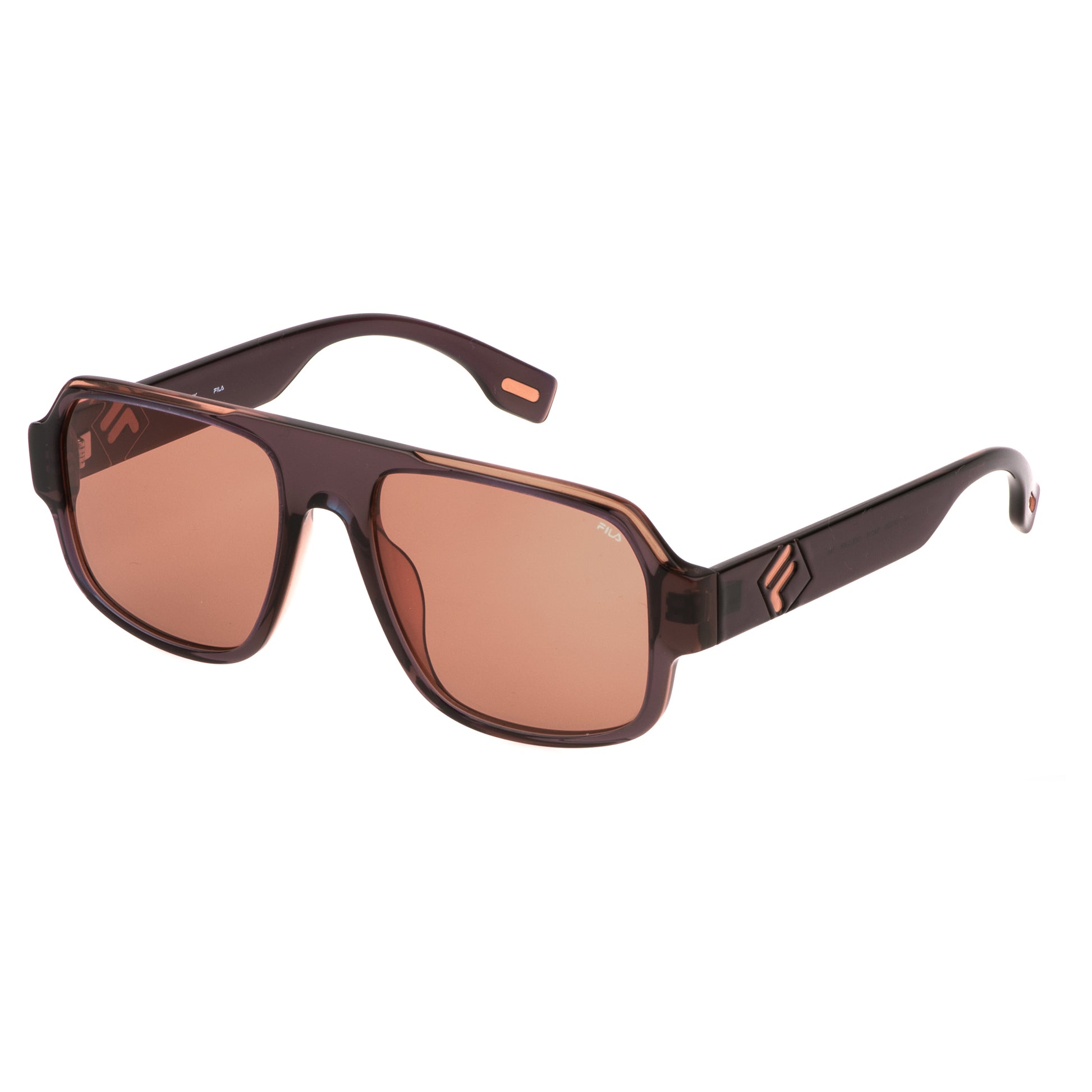 Fila Unisex Sunglasses SFI529-540J58 with Lens/Bridge/Temple Dimensions 54/18/140 mm