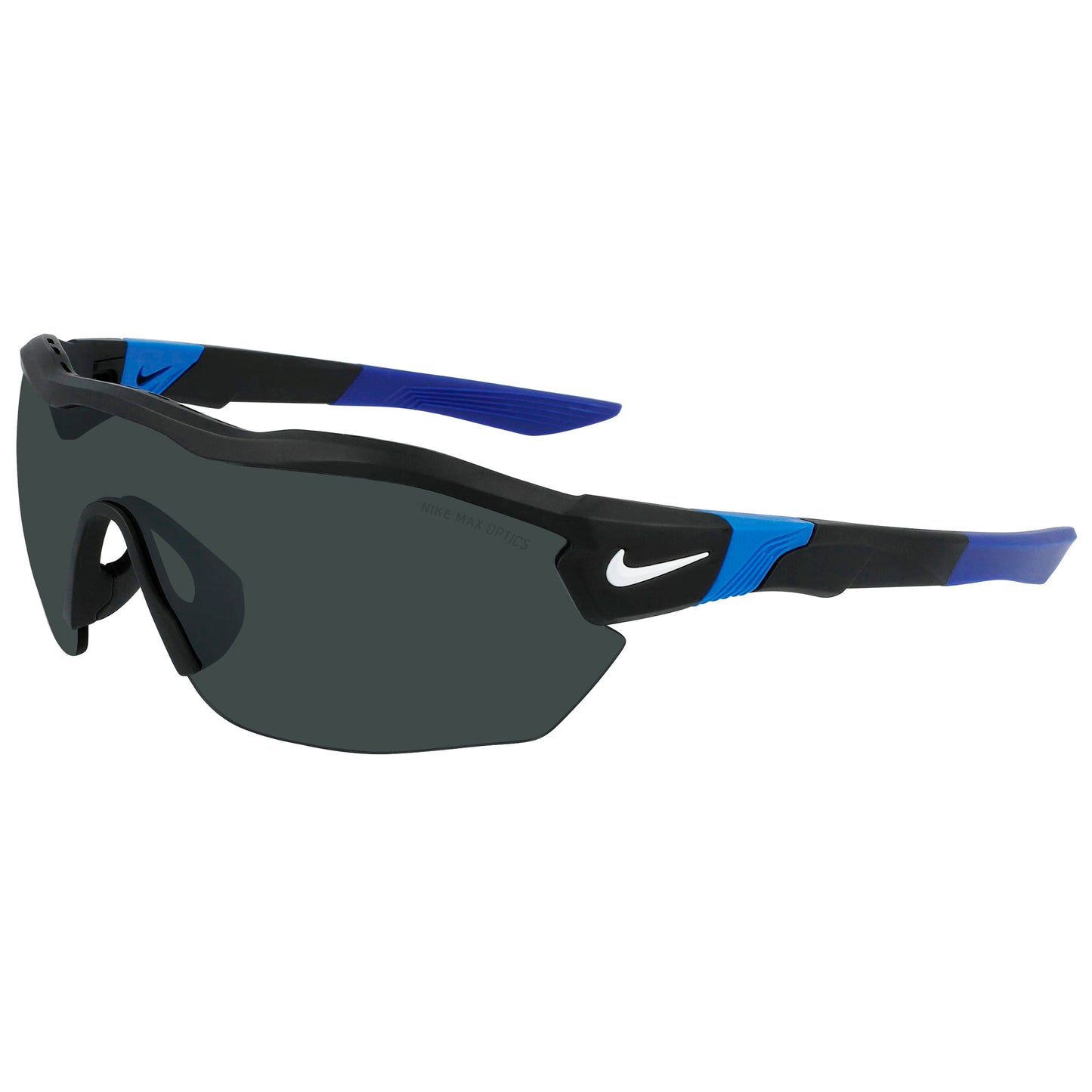 Nike Men's Sunglasses SHOWX3ELITEDJ, Injected Black Frame with Grey Lenses, Measurements 61/15/130 mm