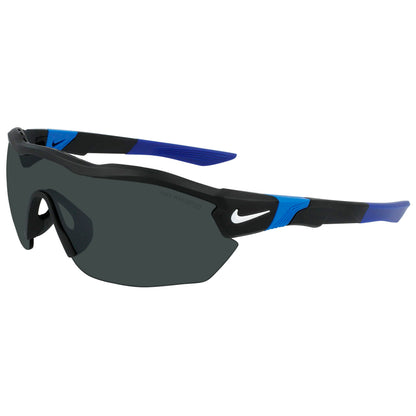 Nike Men's Sunglasses SHOWX3ELITEDJ, Injected Black Frame with Grey Lenses, Measurements 61/15/130 mm