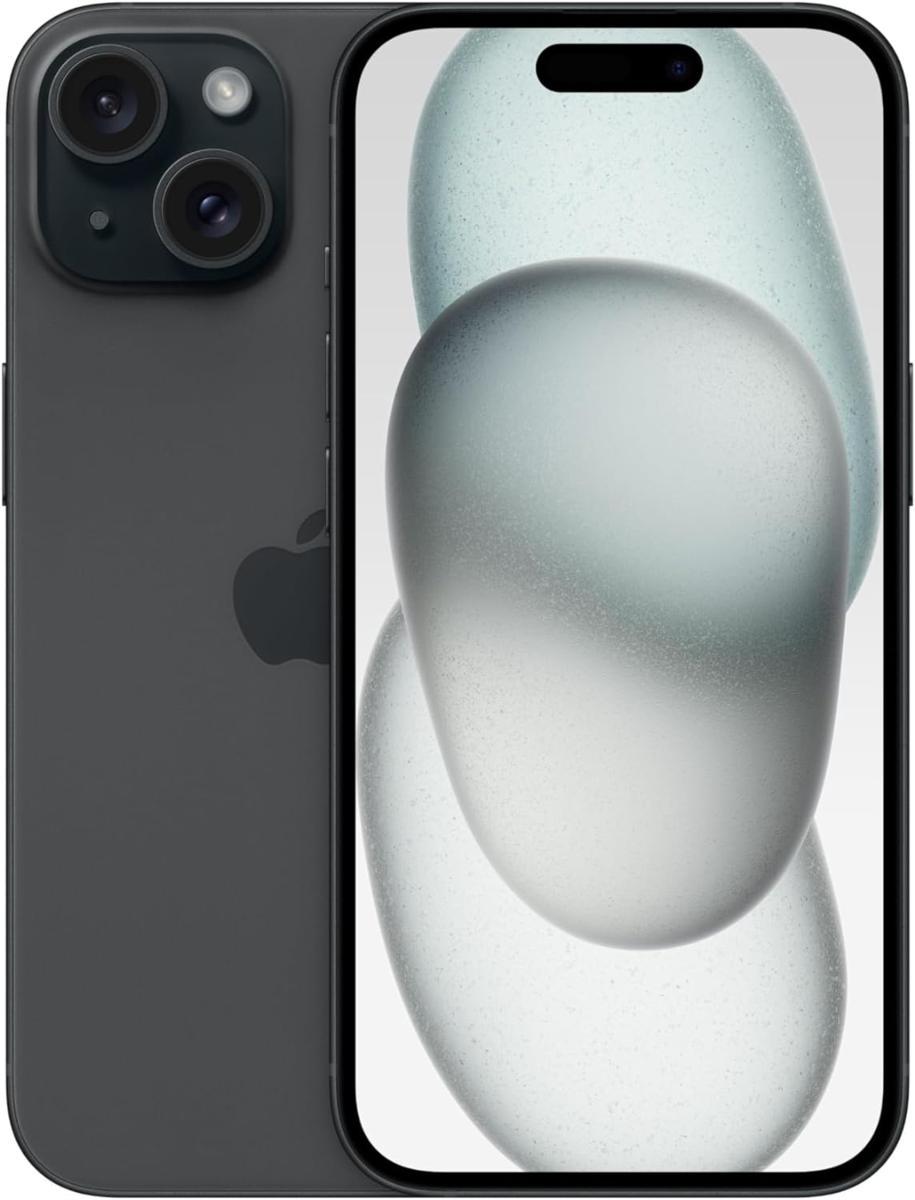 Apple iPhone 15 128GB 6.1" Black MTP03HN/A