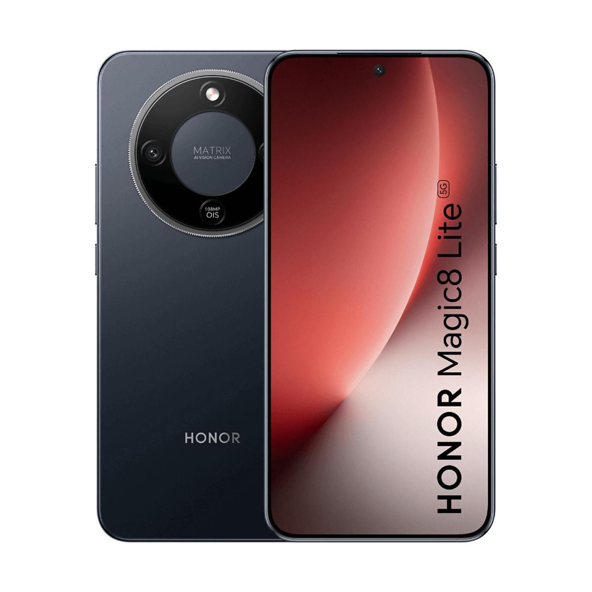 Honor Magic 8 Lite 8+256GB 6.79" 5G Midnight Black ITA