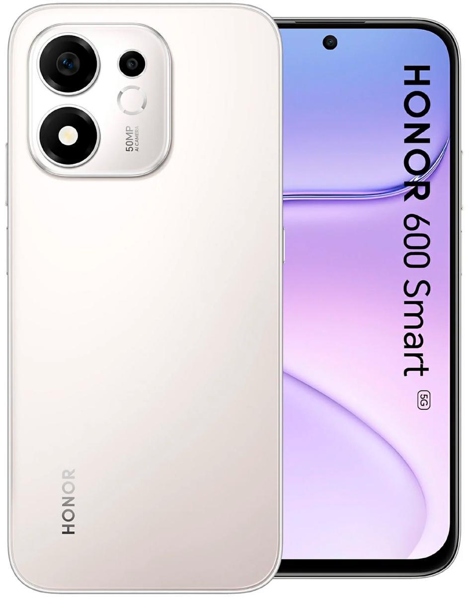 Honor 600 Smart 4+128GB 6.87" 5G Silver DS OPT