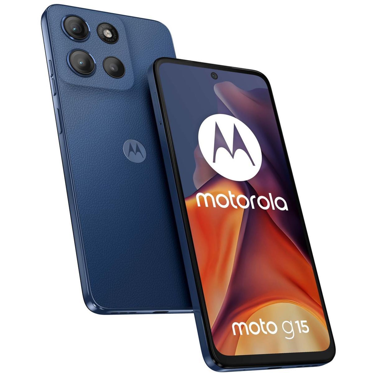Motorola Moto G15 8+256GB 6.72" 4G Blue DS ITA