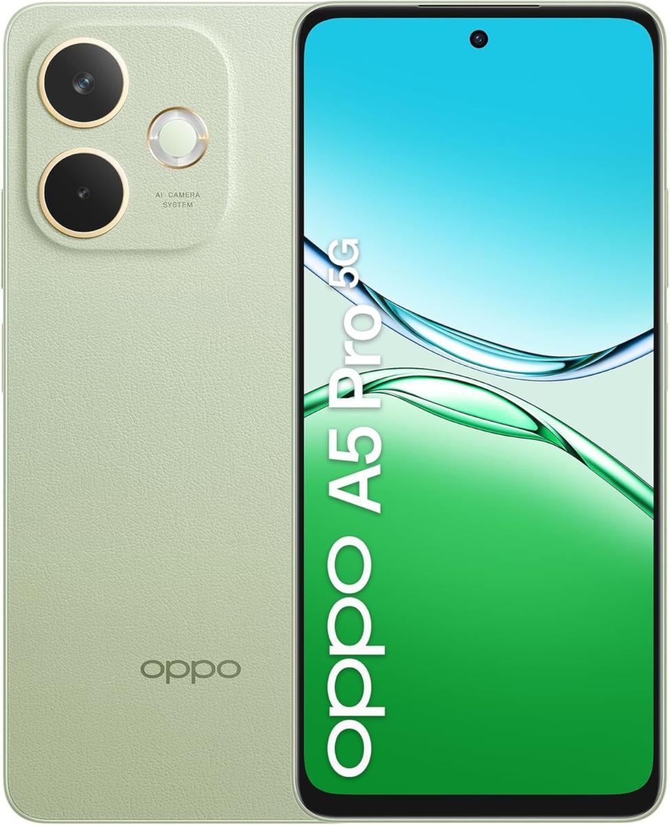 OPPO A5 Pro 8GB RAM 256GB Storage 5G Olive Green