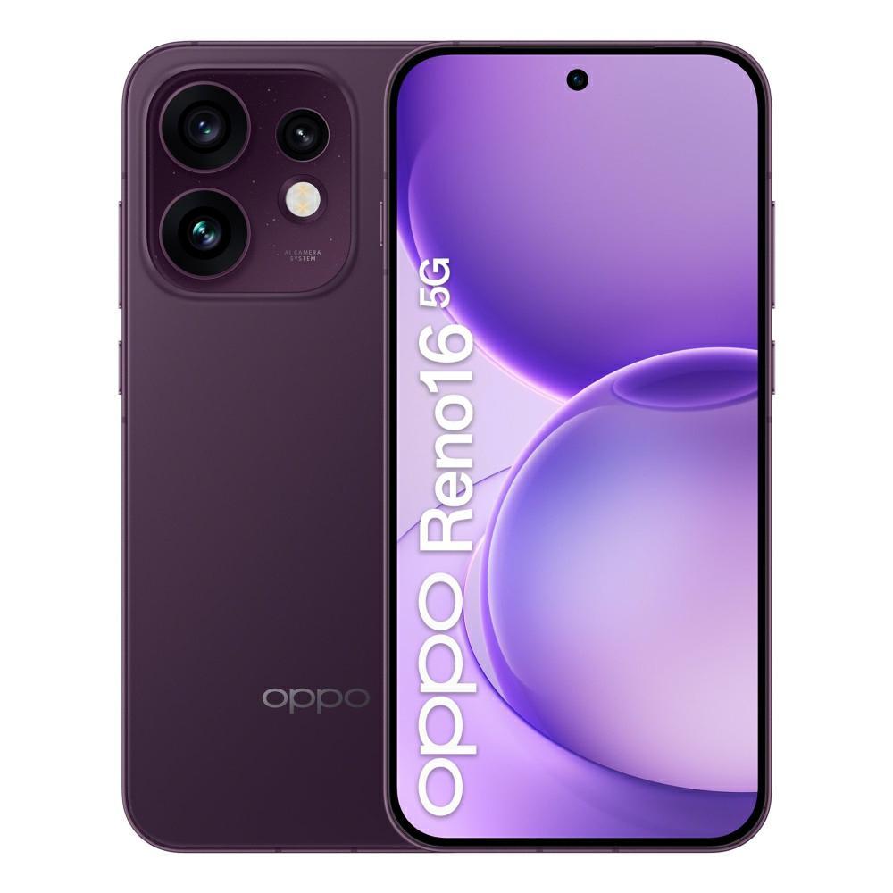 OPPO Reno 16 8+512GB 6.32" 5G Purple Black ITA