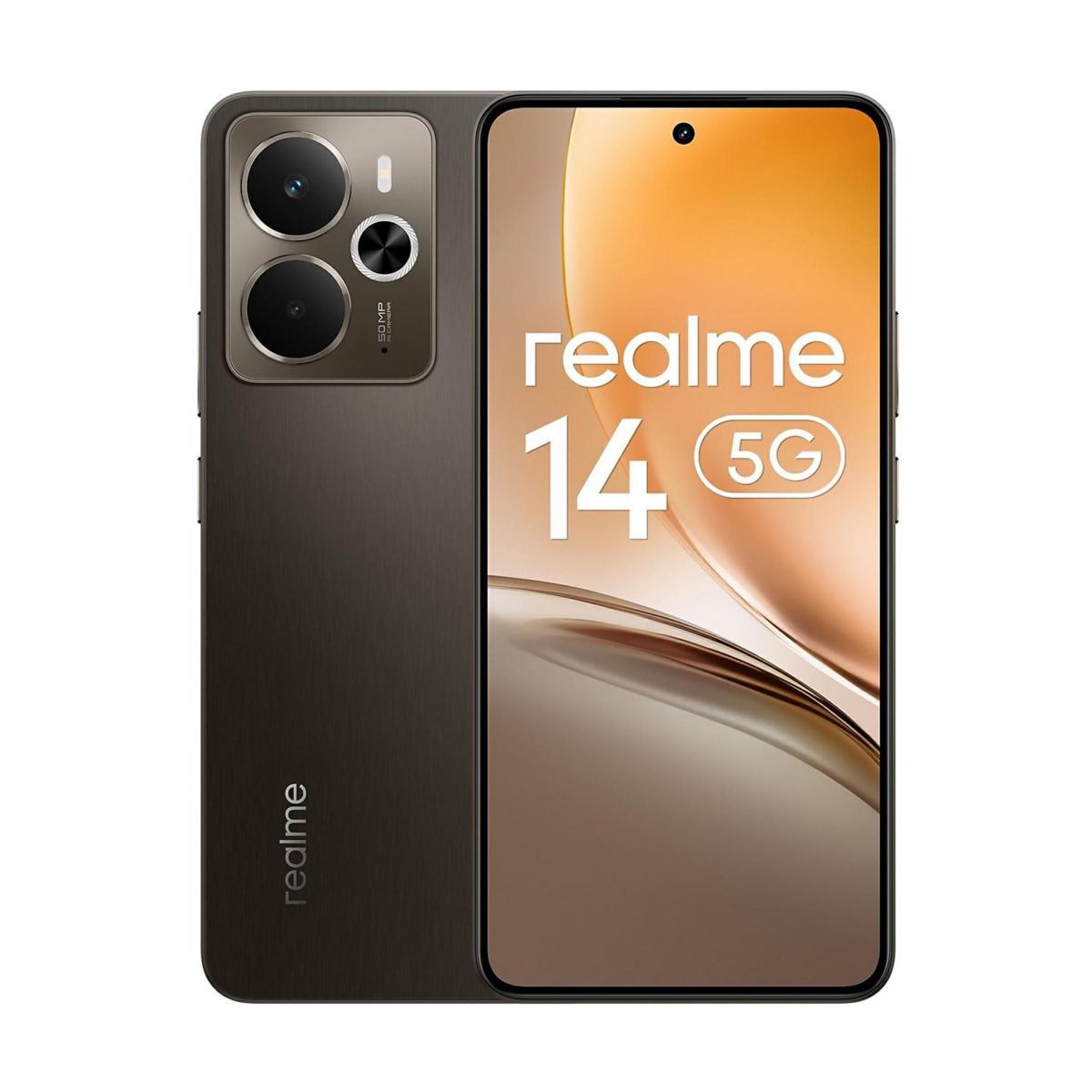 Realme 14 8GB RAM + 256GB Storage 6.67" 5G Storm Titanium Dual SIM Optics