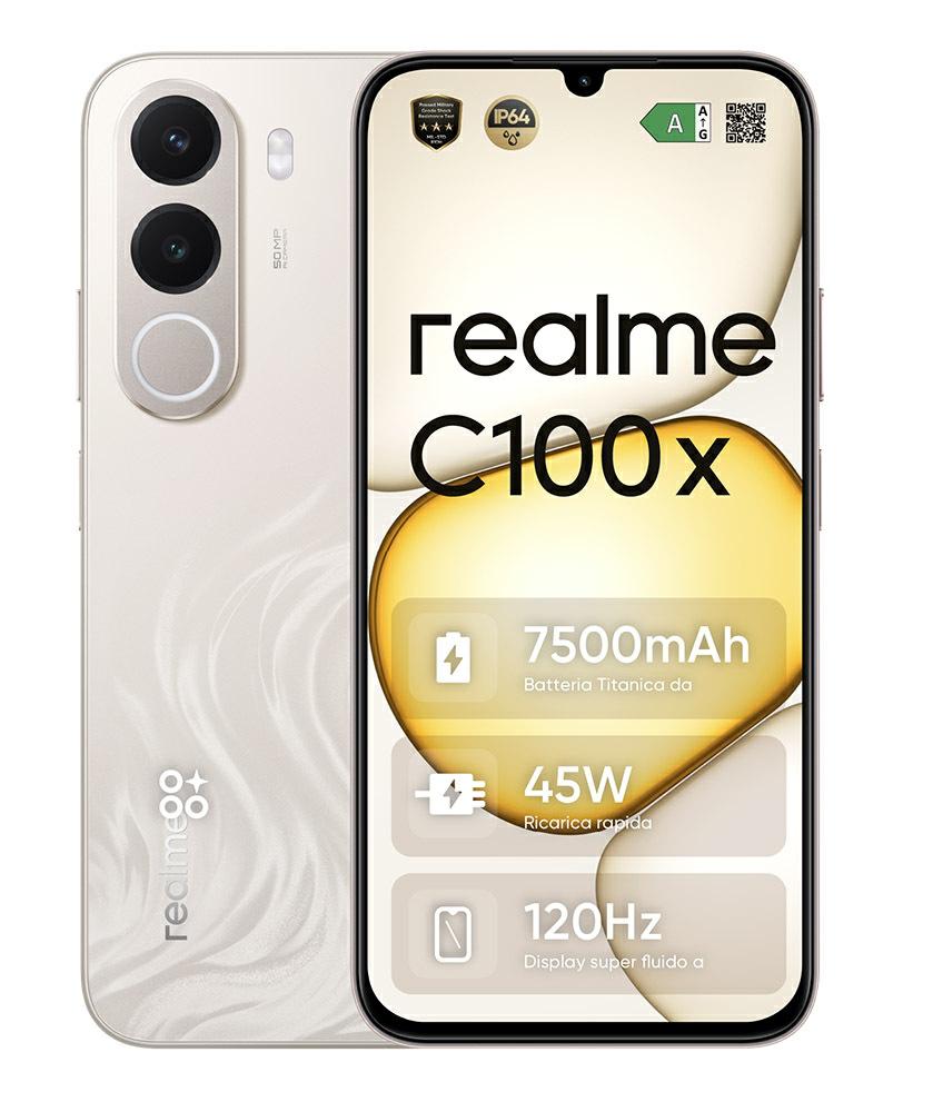 Realme C100X 4+256GB 6.8" 4G Golden Coast DS TIM