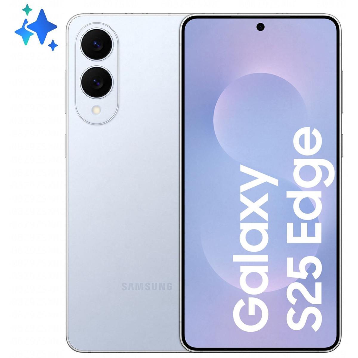 Samsung SM-S937 S25 Edge 12+256GB 6.7" 5G Titanium Iceblue DS EU